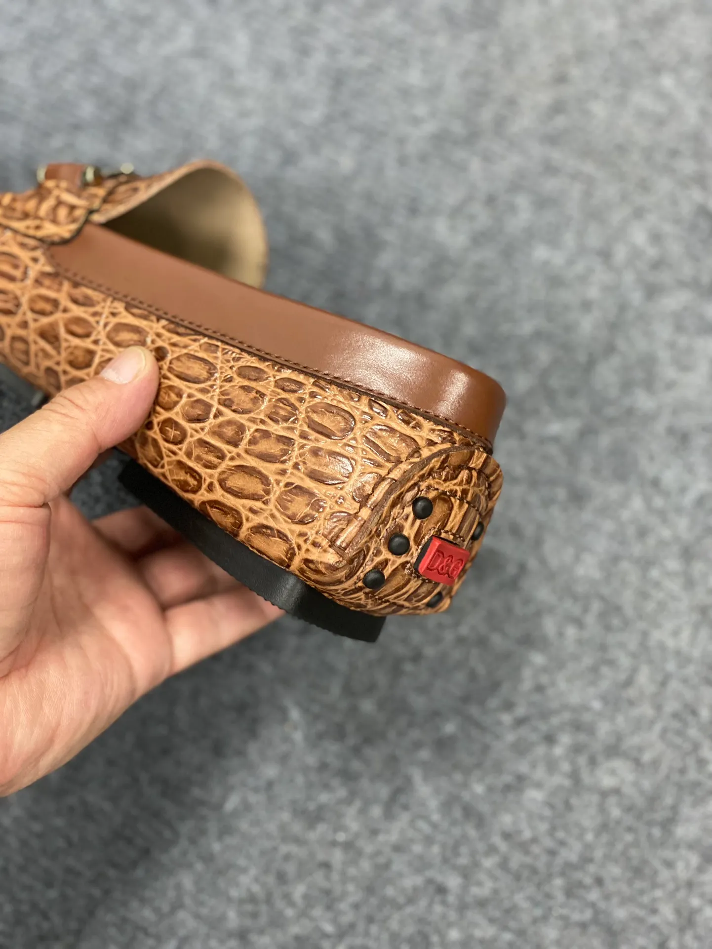 Men's Men's Shoes Men's Men's Shoes 💰700 new style "DG Duban Spring New Casual Driving Shoes" latest hot style, top brand luxury ~ purchasing agency, top quality ~.  The upper is made of imported original cowhide with fine workmanship. The original stylish and stylish soft rubber wear-resistant and non-slip outsole is light and comfortable on the feet. The real thing looks better in real life, 38-45